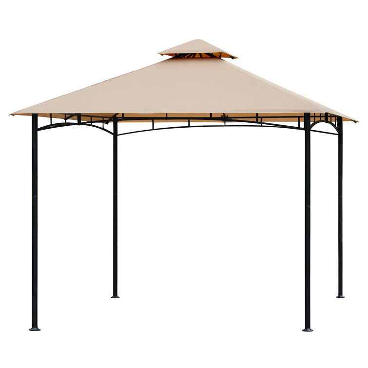 Dakota Fields Aspa 3m x 3m Metal BBQ Gazebo Wayfair.co.uk